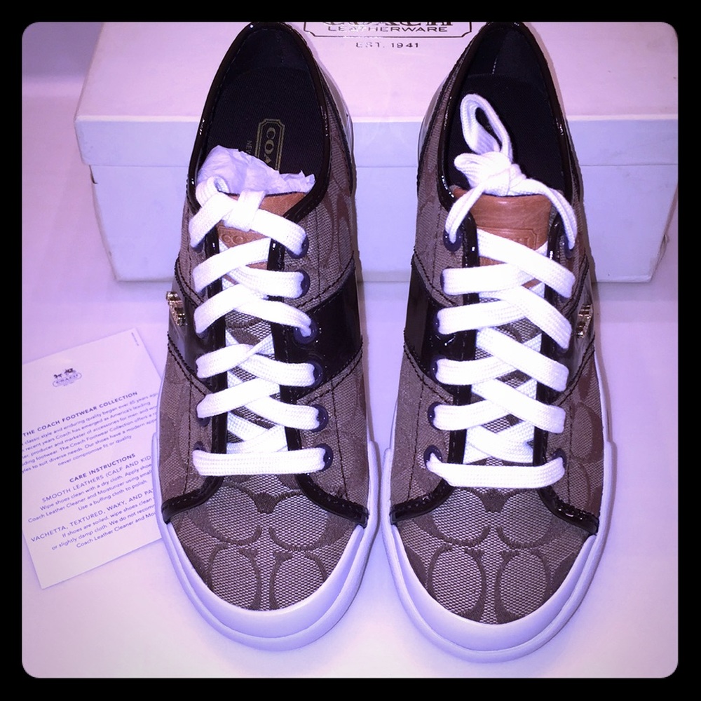💥NWOT COACH Frances Signature Pat💥